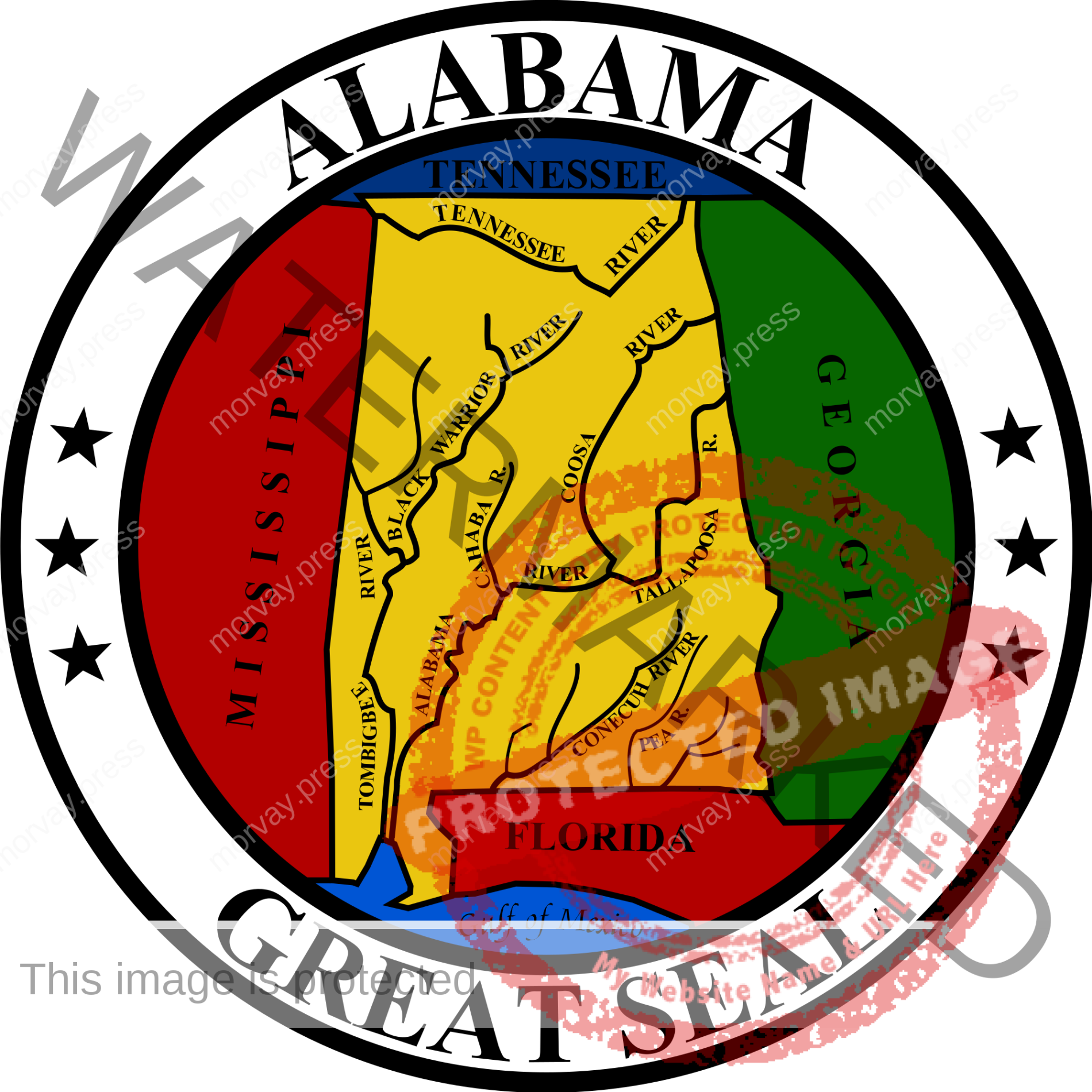 Great Seal of The State of Alabama